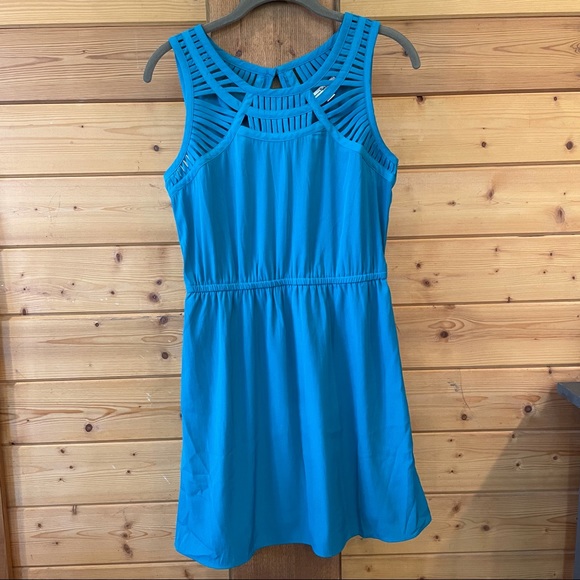 American Eagle Teal Dress Medium - Picture 2 of 5